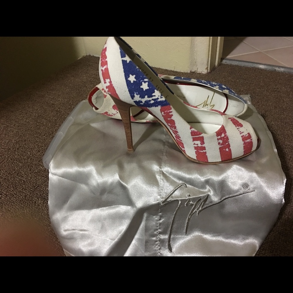 American Flag Pumps Giuseppe Zannotti